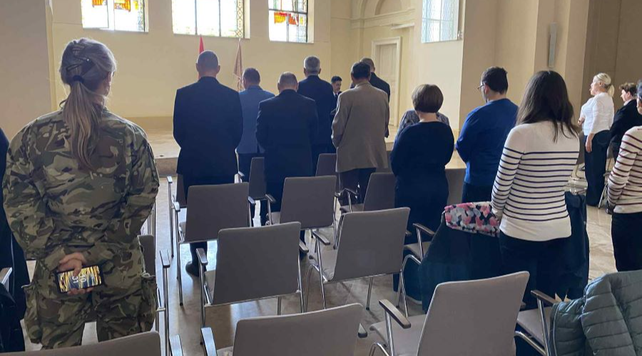 Akadémiai istentisztelet a Ludovikán