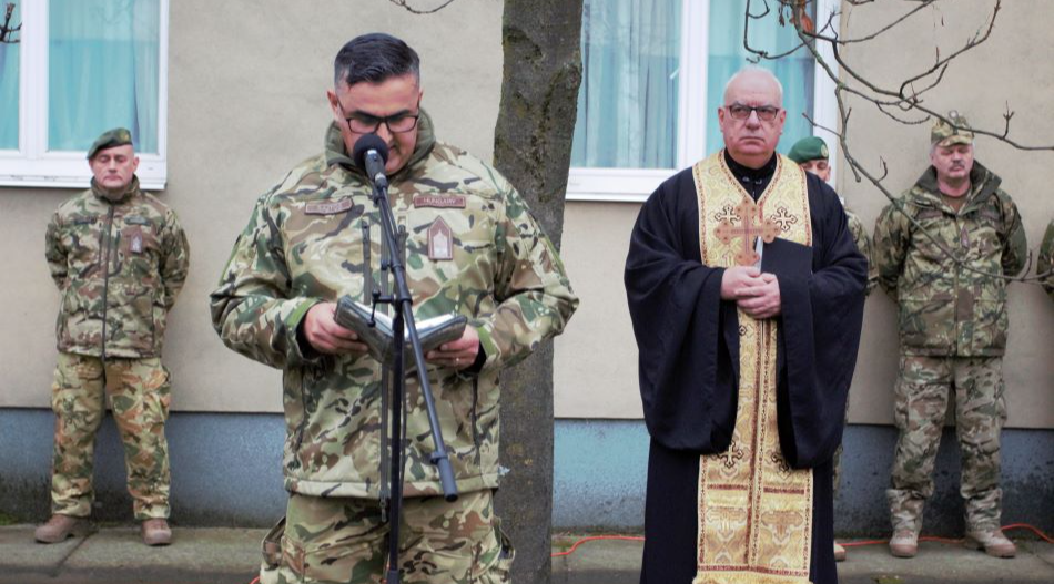 Felderítő nap és megemlékezés tábori lelkészi szolgálattal