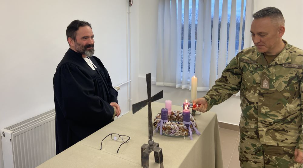 Adventi láng Szentendrén