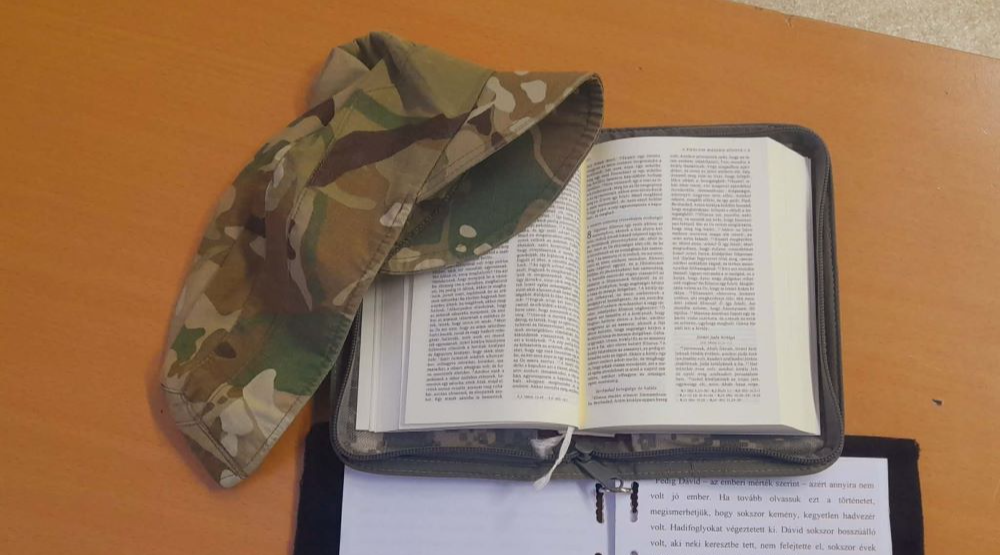 Tábori istentiszteletek a Kiképző Bázison